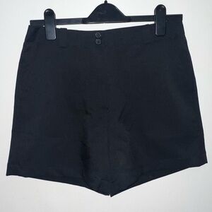 Nike NWT Golf Dri-FIT Women's‎ Shorts Zip Flat Front Pockets Size 4 Black